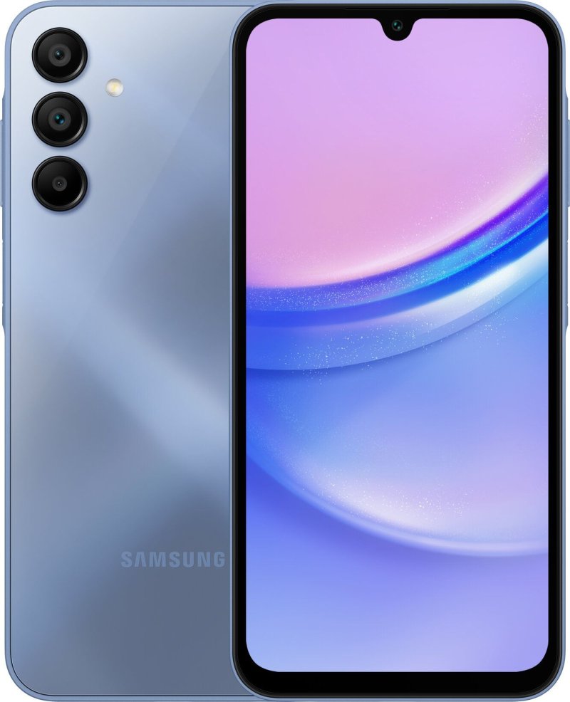 Смартфон Samsung Galaxy A15 4/128Gb (SM-A155FZBDCAU) Blue