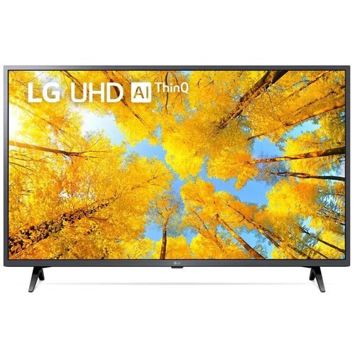 43' Телевизор LG 43UQ76003LD 2022 HDR, LED, металлический серый