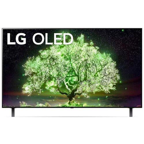 48' Телевизор LG OLED48A1RLA OLED, HDR (2021), черный
