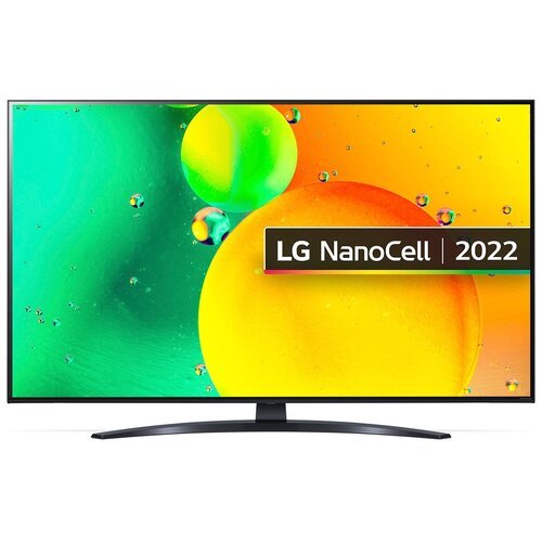 Телевизор 43' LG 43NANO766QA (4K UHD 3840x2160, Smart TV) синяя сажа