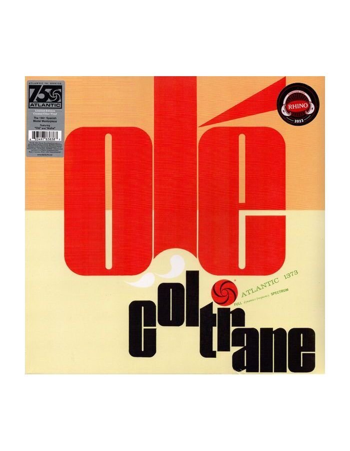 Виниловая Пластинка Coltrane, John Ole Coltrane (0603497838387)