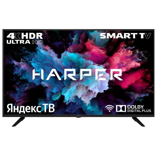 LED телевизор Harper 50U660TS черный