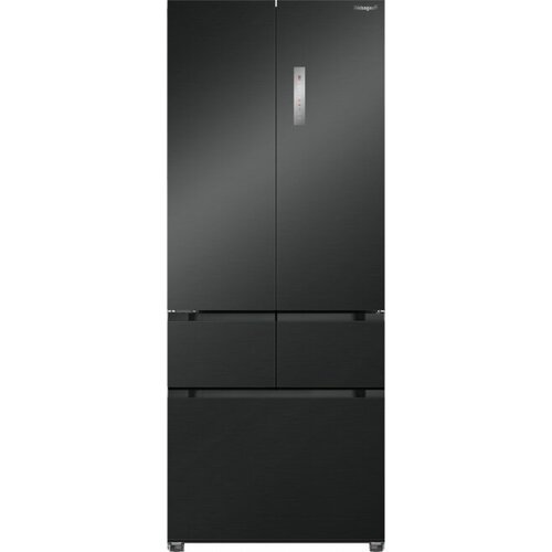 Трехкамерный холодильник Weissgauff WFD 450 Built-in Inverter NoFrost Dark Inox