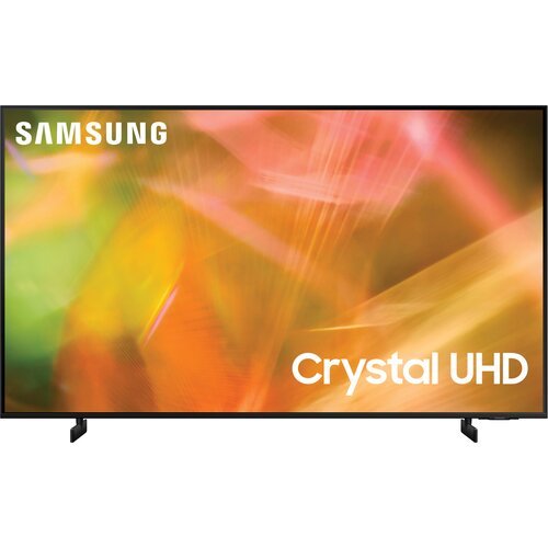 55' Телевизор Samsung UE55AU8000UXRU, Crystal UHD, 4K Ultra HD, черный, SMART TV, Tizen OS