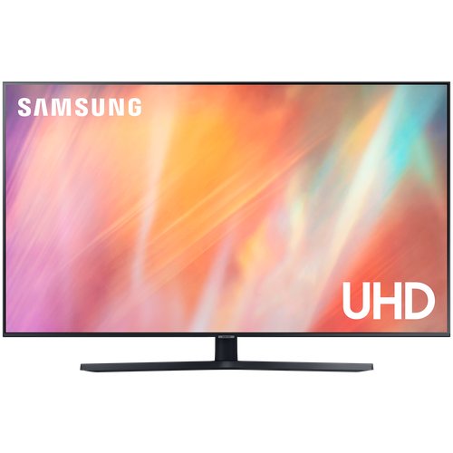 65' Телевизор Samsung UE65AU7500U 2021 LED, HDR RU, titan gray