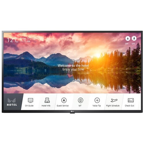 Телевизор LG 50US662H Hotel TV, LED/IP-RF/UHD/S-IPS/Pro:Centric/DVB-T2/C/S2/Acc clock/RS-232C/400nit/WebOS 5.0, Ceramic BK, HDR 10pro/No stand incl '()/ (Ghz)/Mb/Gb/Ext:war 1y/