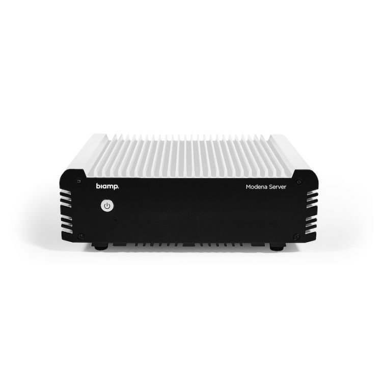 Система презентации BIAMP Modena Server 912.1738.900/911.1738.900 Поддержка до 7 виртуальных комнат. Трансляция собственной камеры или рабочего стола.