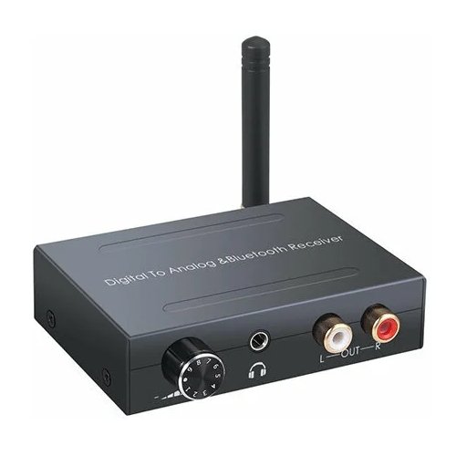 Конвертер звука (ЦАП) SPDIF / Bluetooth на RCA/3.5 Booox DAC-BL