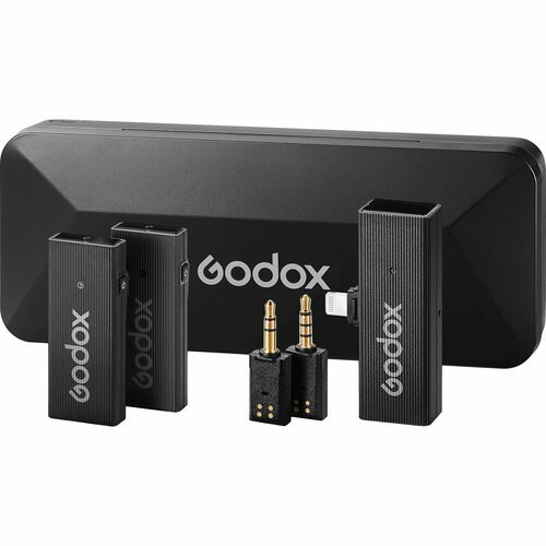 Петличная радиосистема Godox MoveLink Mini LT Kit2, черная