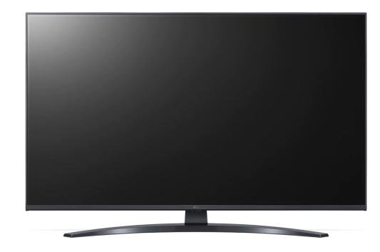 Телевизор LG 43UQ81006LB черный