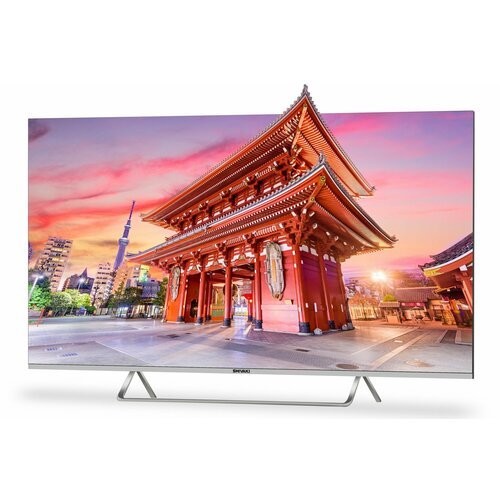 Телевизор SHIVAKI US50H3501 50' Ultra HD 4K, HDR10+, BT 5.0, Wi-Fi 2.4-5 ГГц, графит