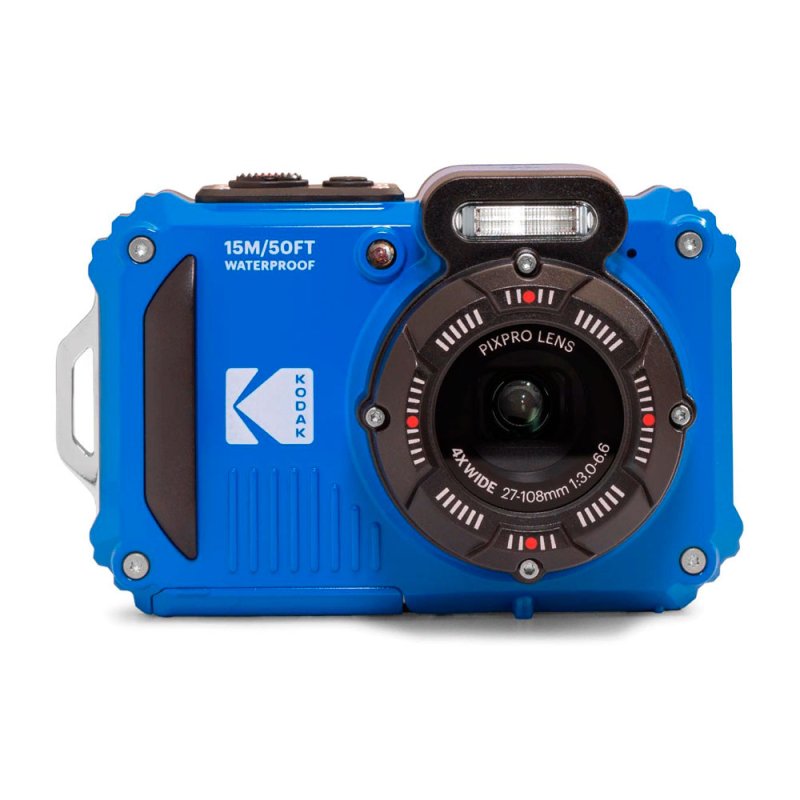 Цифровой фотоаппарат Kodak PixPro WPZ2, водонепроницаемый, ударопрочный, синий