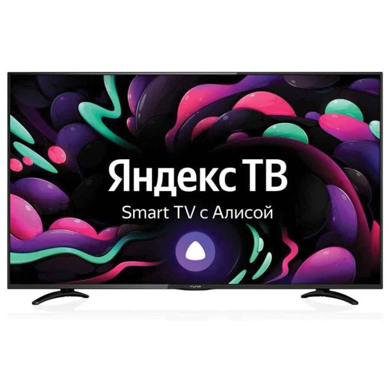 Телевизор Yuno 55' ULX-55UTCS3234 Яндекс.ТВ черный