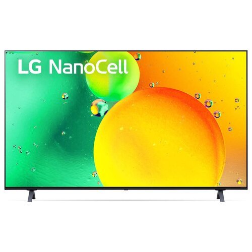 50' Телевизор LG 50NANO756QA 2022 NanoCell, HDR, LED, QNED, OLED, синяя сажа