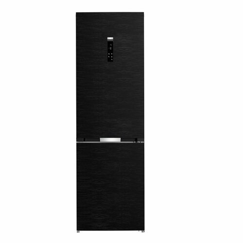 Двухкамерный холодильник Grundig GKPN669307FB, No Frost, черный сапфир