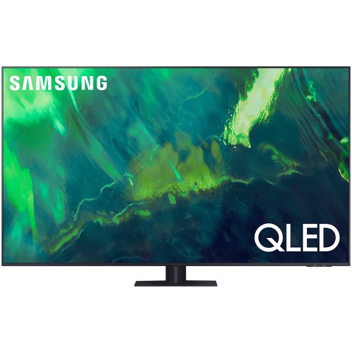 55' Телевизор Samsung QE55Q70AAU 2021 QLED, HDR, LED RU, titan gray