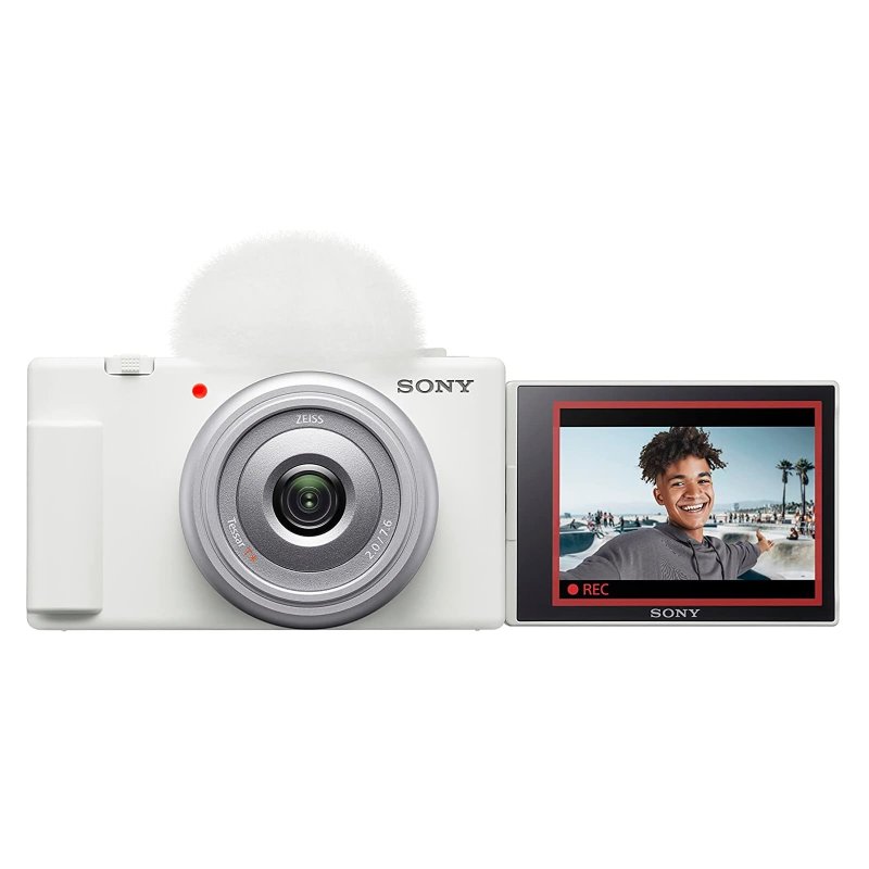 Компактный фотоаппарат Sony ZV-1, белый