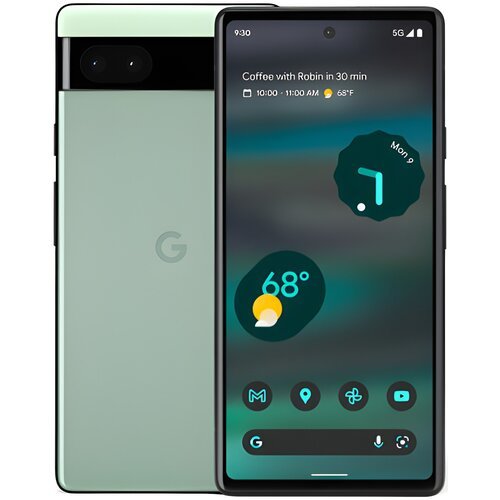 Смартфон Google Pixel 6a 6/128 ГБ JP, nano SIM+eSIM, серо-зеленый