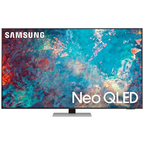 75' Телевизор Samsung QE75QN85AAU 2021 Neo QLED, QLED, HDR, LED, OLED RU, матовое серебро
