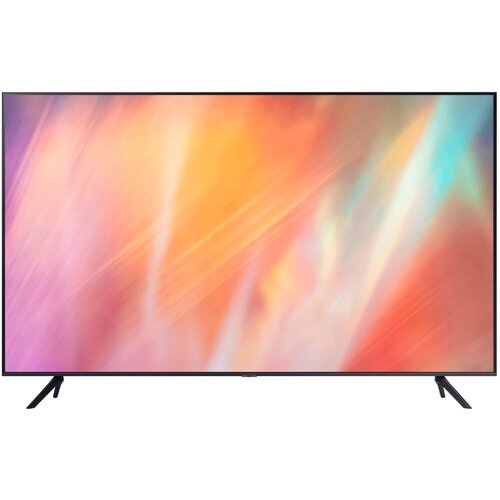 70' Телевизор Samsung UE70AU7100U 2021 LED, HDR, QLED, черный