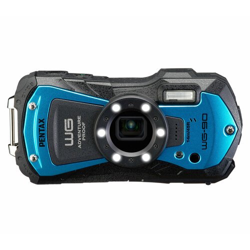 Компактный фотоаппарат Pentax WG-90, синий