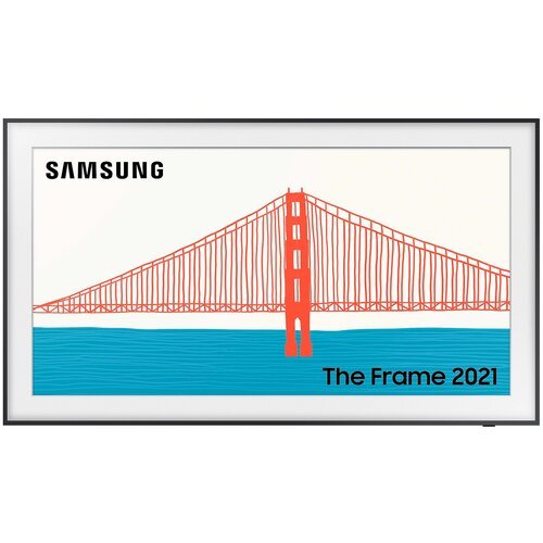 85' Телевизор Samsung The Frame QE85LS03AAU 2021 HDR, QLED, Neo QLED, LED RU, черный