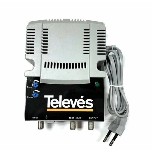 Усилитель Televs HA123 телевизионный домовой, 47-862МГц, 28дБ, 117 дБмкВ