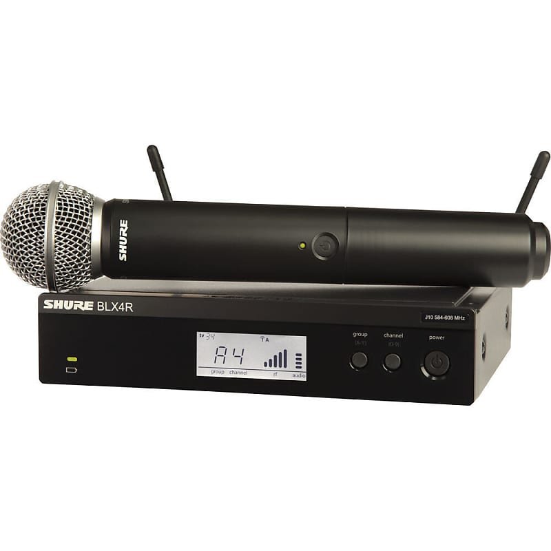 Микрофон Shure BLX24R/SM58 J11 Wireless Rack-mount Vocal System w/ SM58 (J11: 596 - 616 MH)