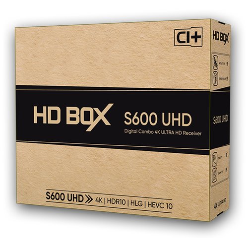 Спутниковый 4K ресивер HD BOX S600 UHD