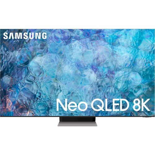 65' Телевизор Samsung QE65QN900AU 2021 QLED, HDR, Neo QLED, LED RU, нержавеющая сталь