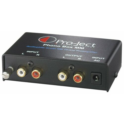 Фонокорректор стерео Pro-Ject Phono Box MM, черный