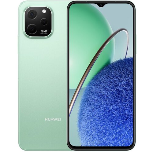 Смартфон HUAWEI Nova Y61 6/64 ГБ Global для РФ, Dual nano SIM, мятный зеленый