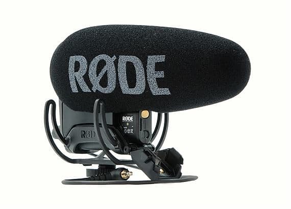 Конденсаторный микрофон RODE VMP+ VideoMic Pro Plus Camera Mount Supercardioid Shotgun Microphone