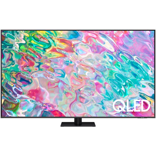 75' Телевизор Samsung QE75Q70BAU 2022 QLED, LED, HDR, черный/серый