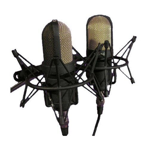 Октава МК-105 подобранная стереопара микрофонов, цвет черный, в деревянном футляре