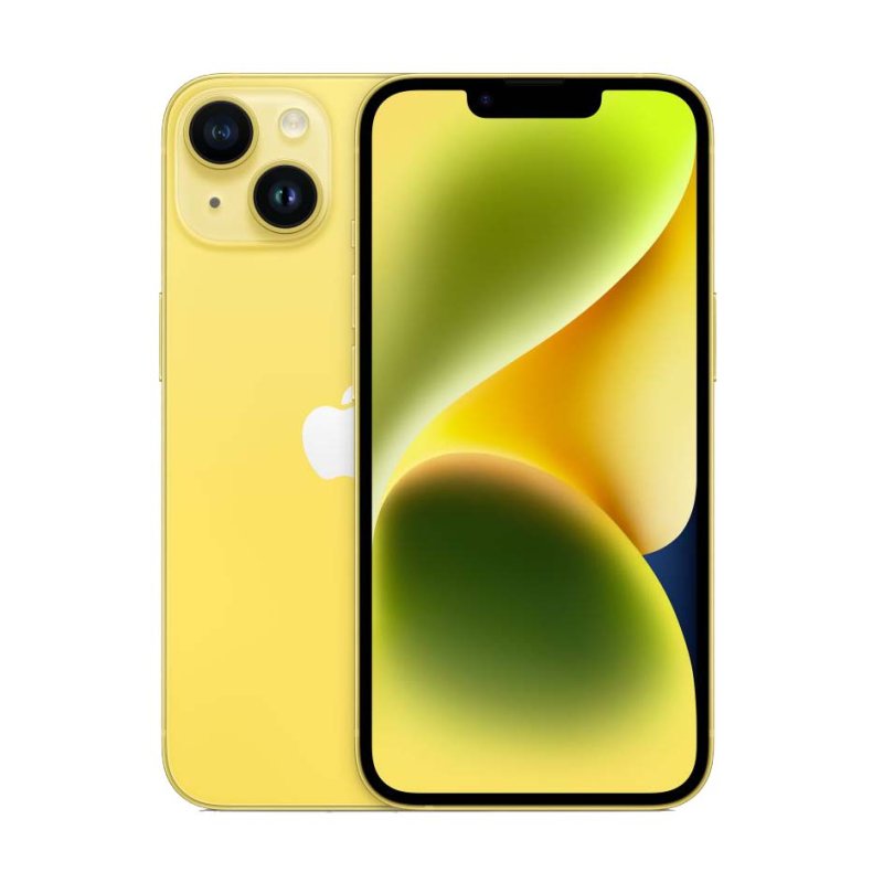 Смартфон Apple iPhone 14, 128 ГБ, (Nano-SIM + E-SIM), Yellow