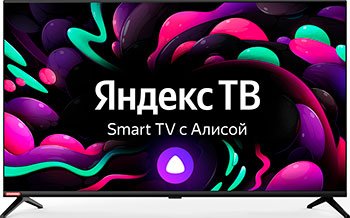 LED телевизор Starwind SW-LED40SG300 Smart Яндекс.ТВ Frameless черный