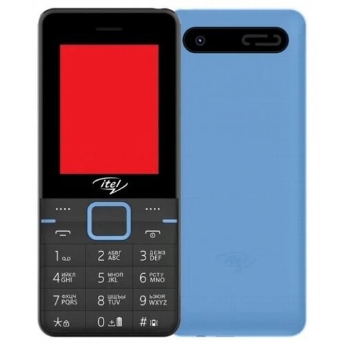 Телефон Itel It5615, 3 SIM, голубой