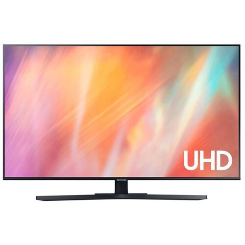 55' Телевизор Samsung UE55AU7570U 2021 HDR, LED RU, titan gray