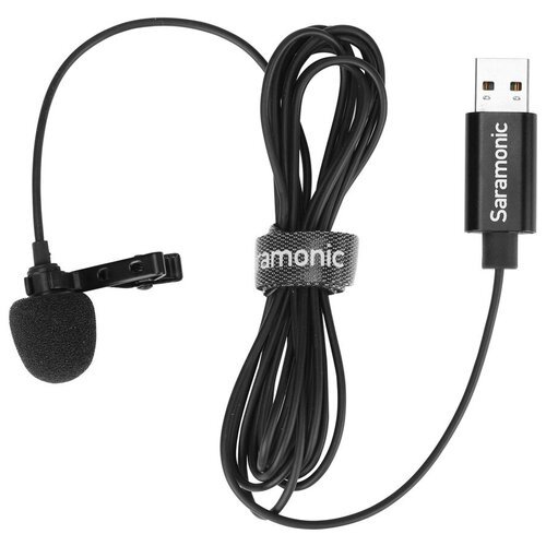 Микрофон Saramonic SR-ULM10, петличный, USB