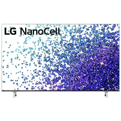 43' Телевизор LG 43NANO776PA 2021 NanoCell, HDR, LED, серебристый